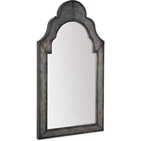 Floor Mirror with Jewelry Storage